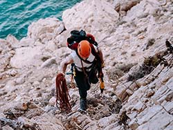 Podejście pod skałę